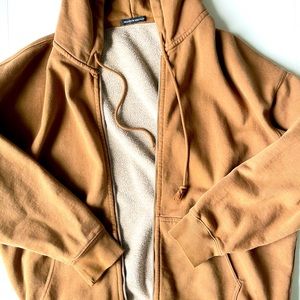 Brandy Melville Oversized Zip Up Jacket